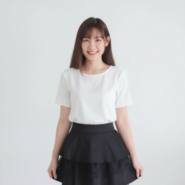 Lace Satin A Line Skirt <i class="fa-regular fa-pen-to-square" style="color: #FFD43B;"></i>