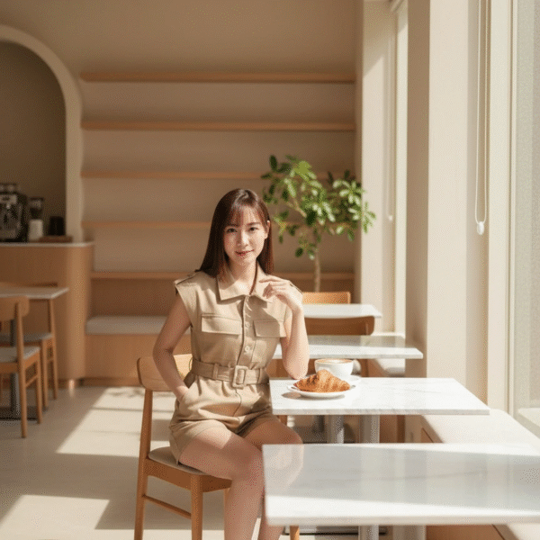 Khaki Denim Jumpsuits <i class="fa-regular fa-pen-to-square" style="color: #FFD43B;"></i>