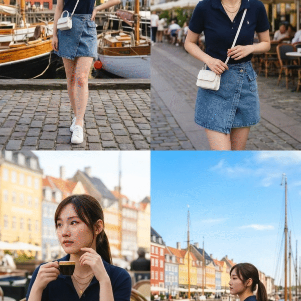 Mona Denim Small Bag Skirt <i class="fa-regular fa-pen-to-square" style="color: #FFD43B;"></i>