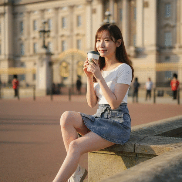 Mona Denim Small Bag Skirt <i class="fa-regular fa-pen-to-square" style="color: #FFD43B;"></i>