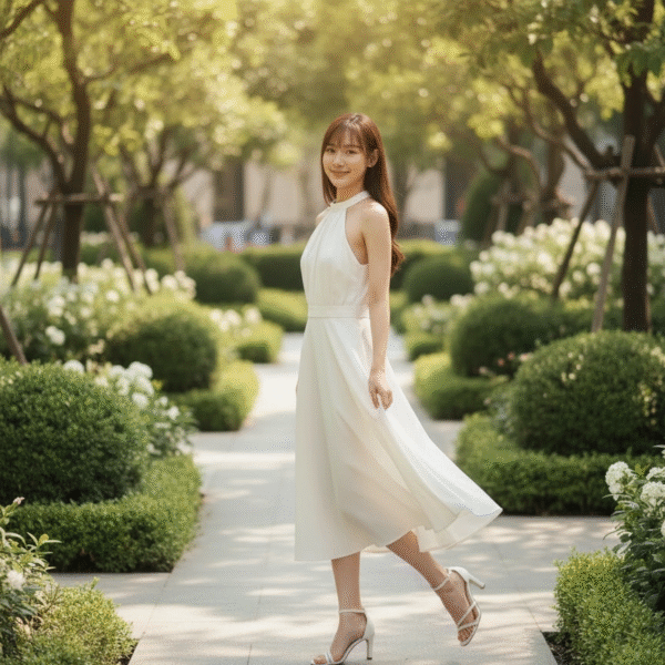 Amelia Cream Maxi Dress <i class="fa-regular fa-pen-to-square" style="color: #FFD43B;"></i>