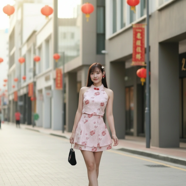 Yue Ya Cheongsam Set Wear 🥀🪭<i class="fa-regular fa-pen-to-square" style="color: #FFD43B;"></i>