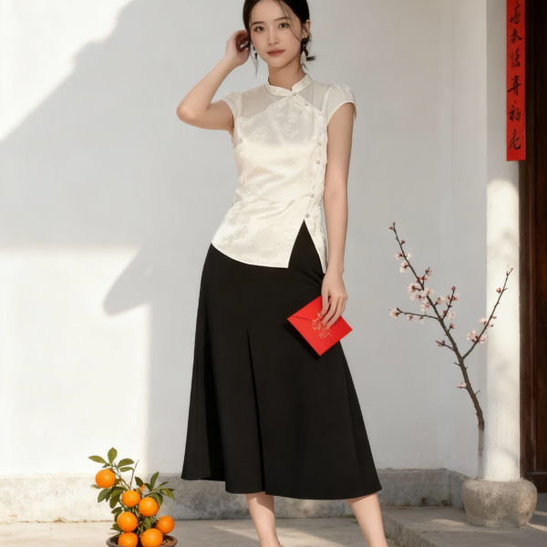 Jin Hun Cheongsam Top 🧧 <i class="fa-regular fa-pen-to-square" style="color: #FFD43B;"></i>