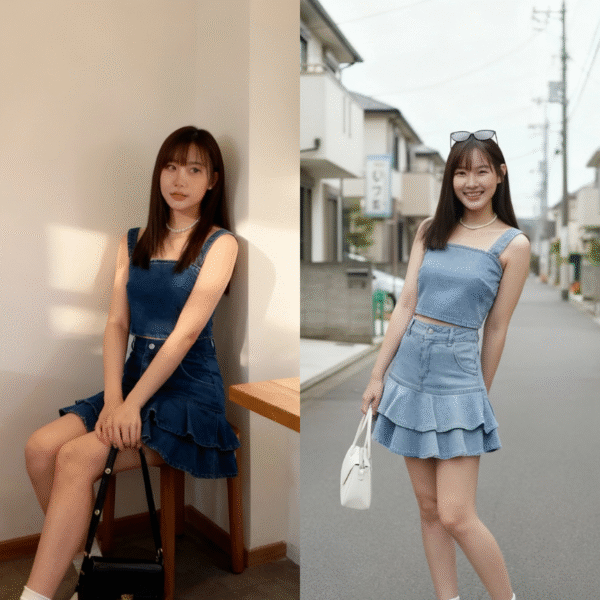 Sophia Denim Set Wear <i class="fa-regular fa-pen-to-square" style="color: #FFD43B;"></i>