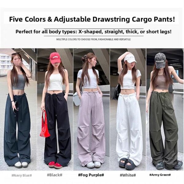 High Waist Cargo Quick Dry Pants <i class="fa-regular fa-pen-to-square" style="color: #FFD43B;"></i>