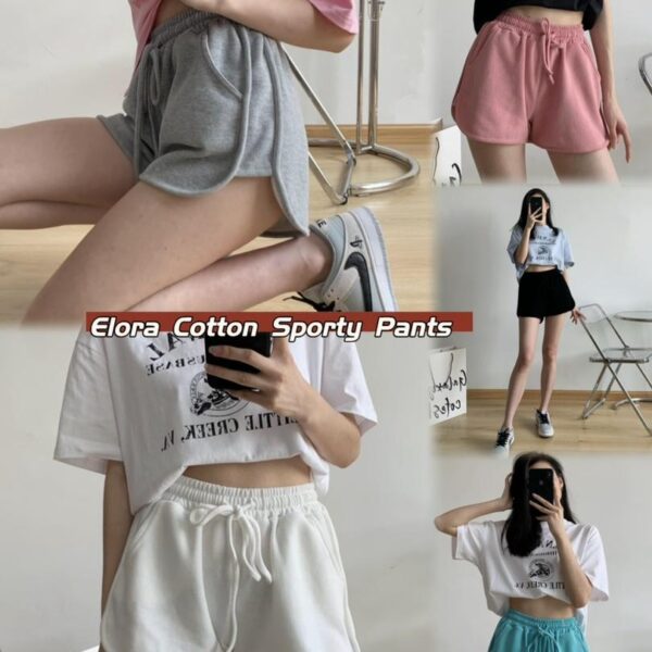 Elora Cotton Sporty Pants <i class="fa-regular fa-pen-to-square" style="color: #FFD43B;"></i>