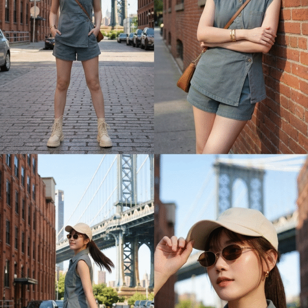 Retro Irregular Denim Suit <i class="fa-regular fa-pen-to-square" style="color: #FFD43B;"></i>